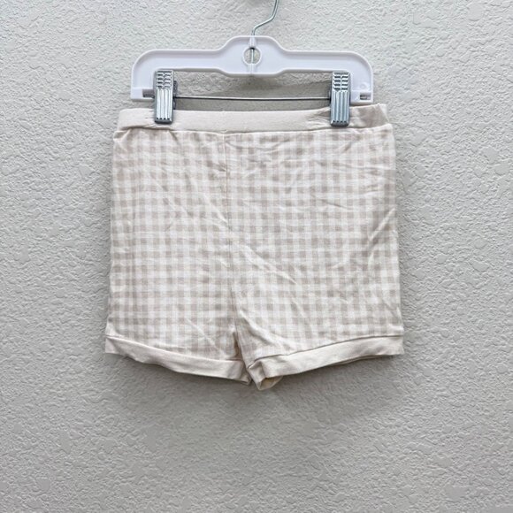 Omi Jo Well Dressed Wolf Vanilla Milk Gingham Plaid House Dress Set Girls size 8 - Picture 6 of 7